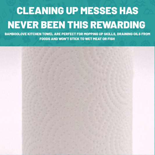 Bamboo Kitchen Roll GrabBag | 24 rolls